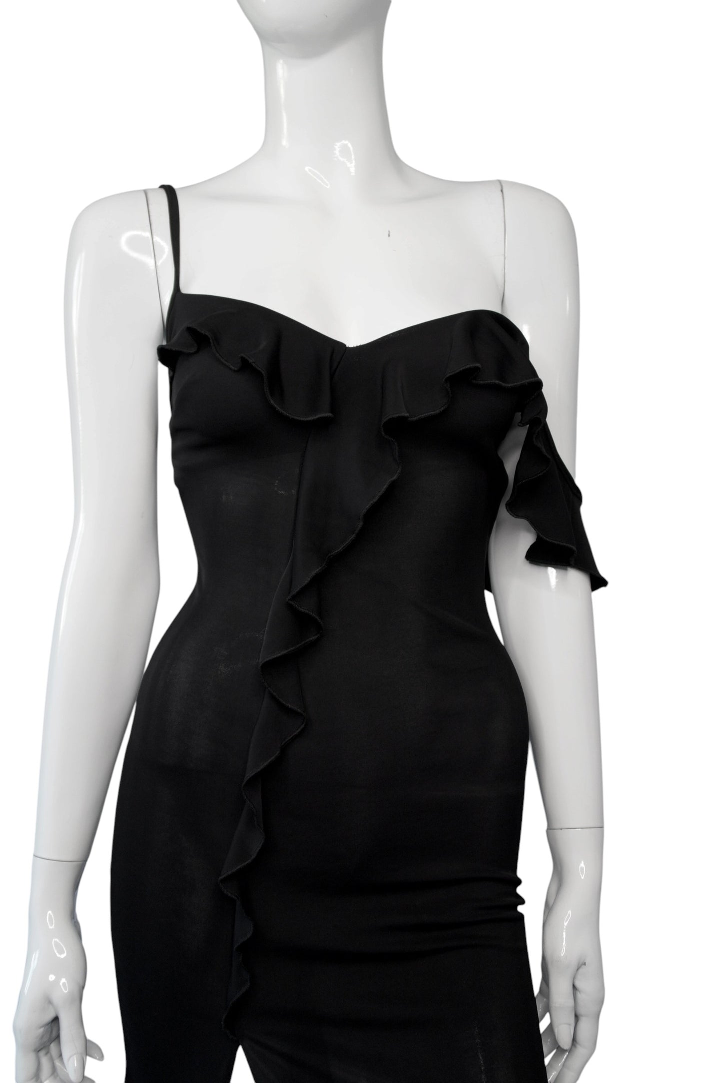 + Mini asymmetrical dress +