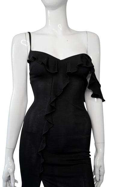 + Mini asymmetrical dress +
