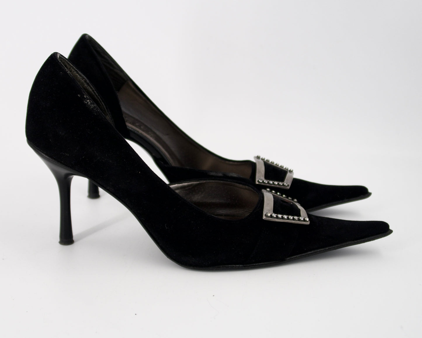 + Vintage leather heels +