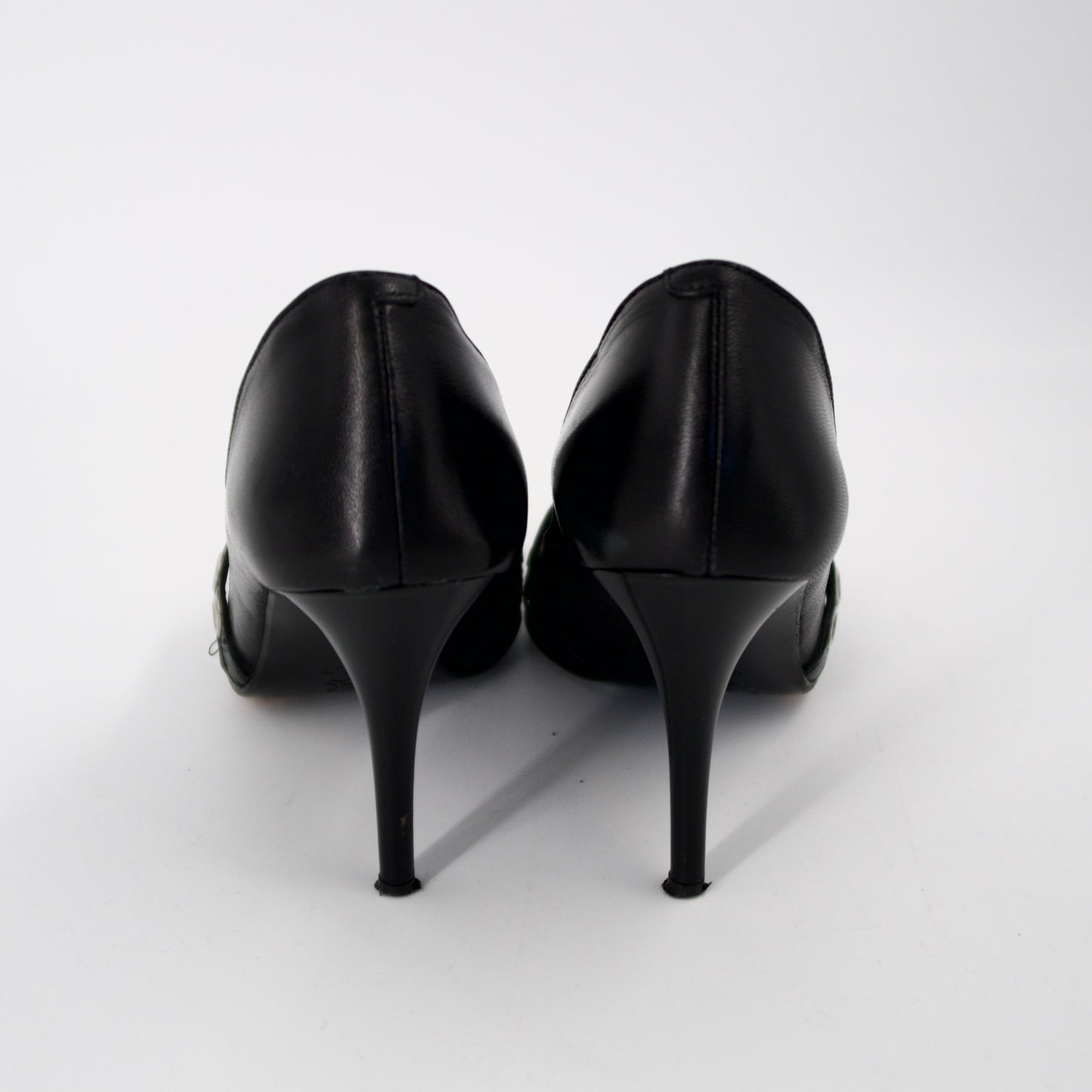 + Vintage leather heels +