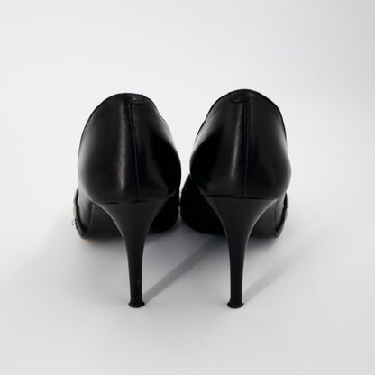 + Vintage leather heels +