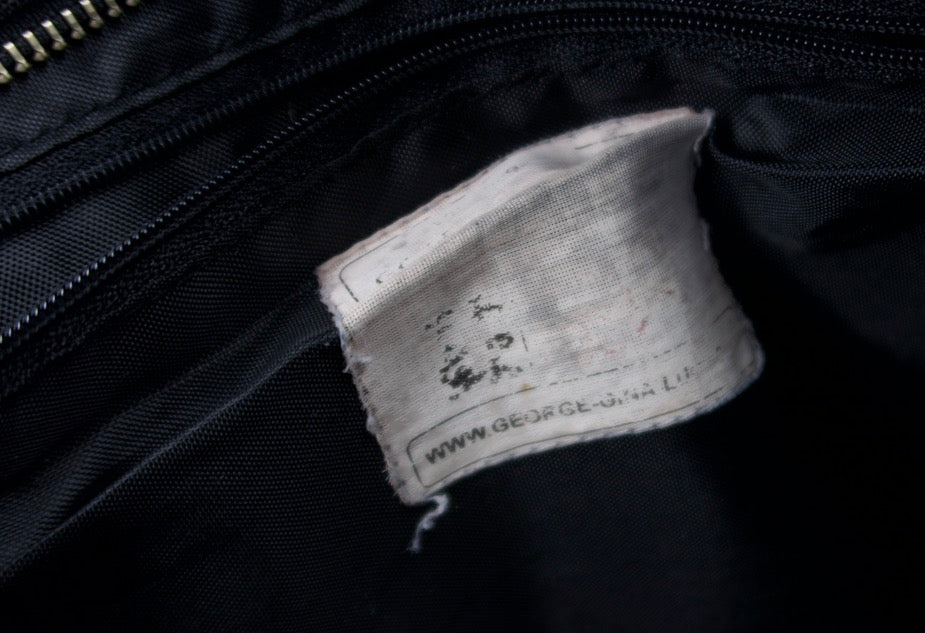 + Black GGL shoulder bag +