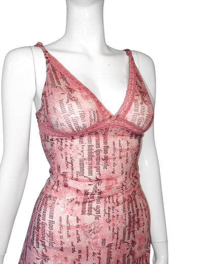 + Mesh lingerie dress +
