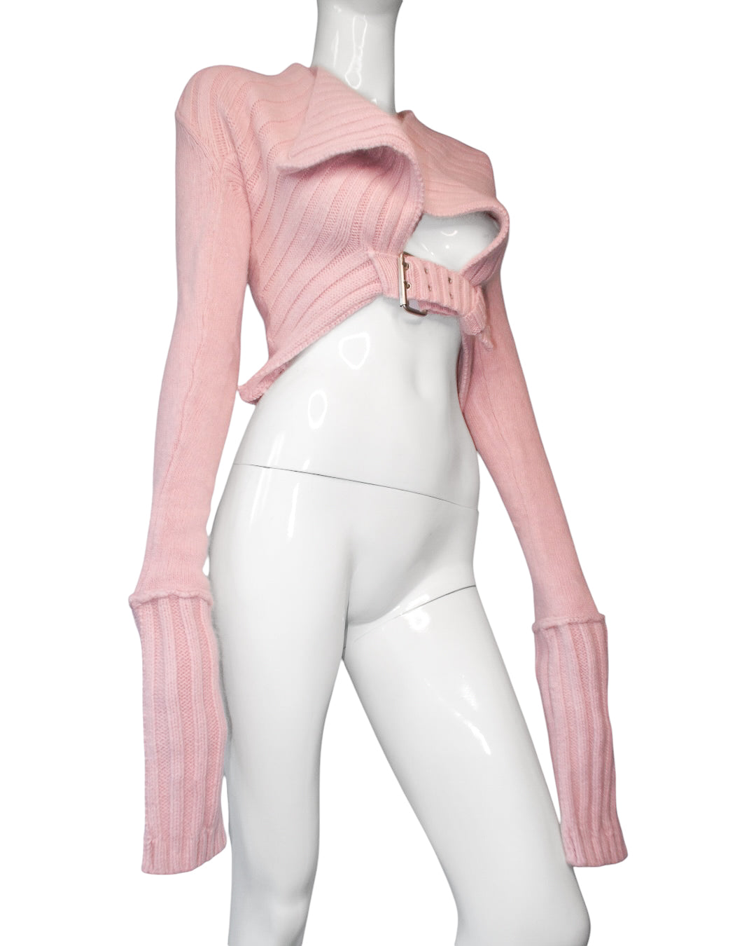 + Long sleeved baby pink bolero +