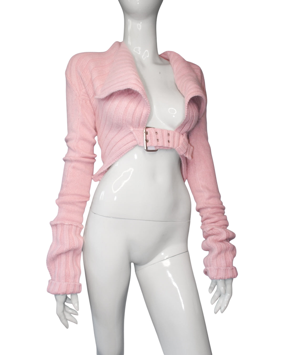 + Long sleeved baby pink bolero +