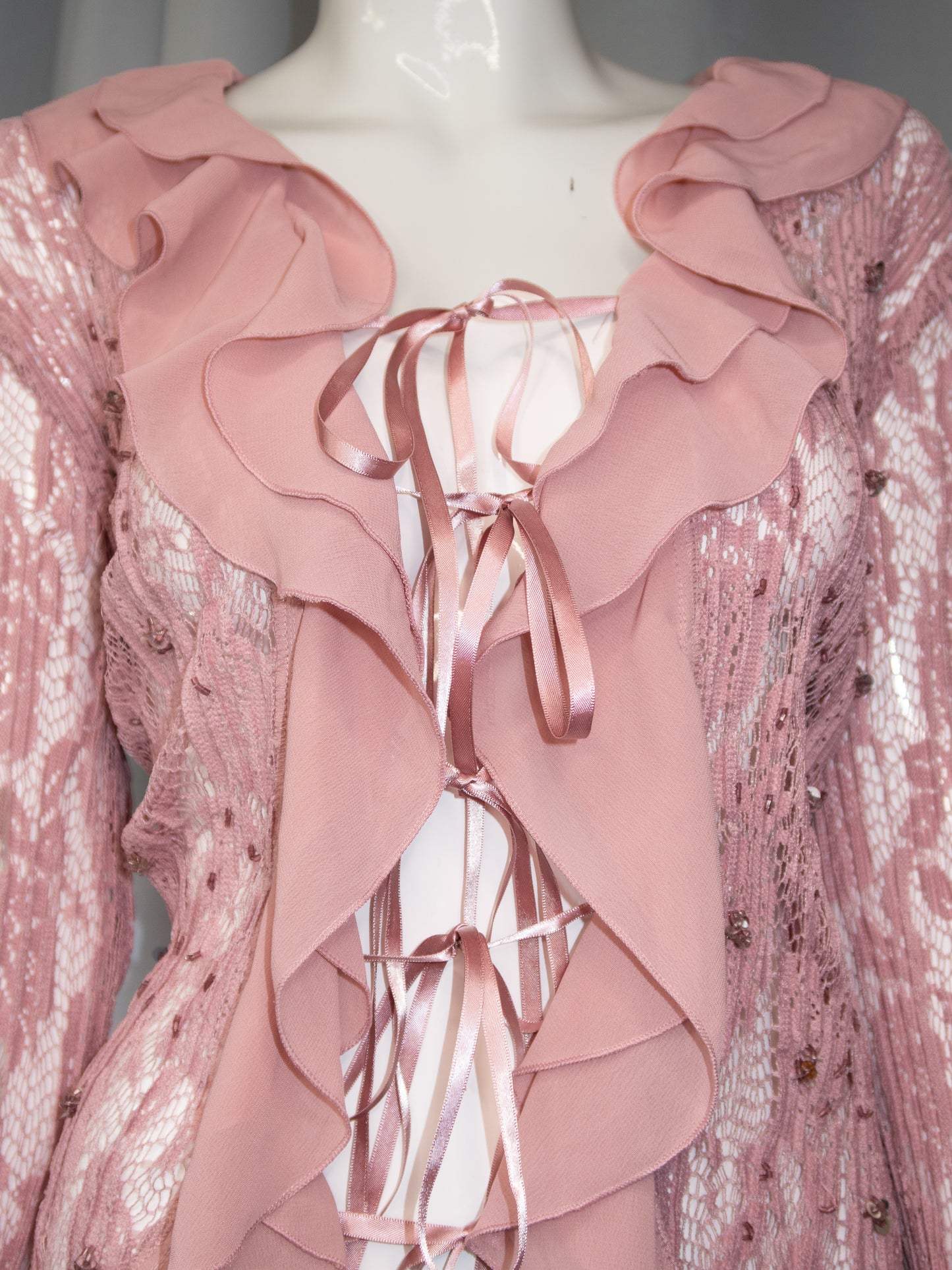 + Dust pink blouse +