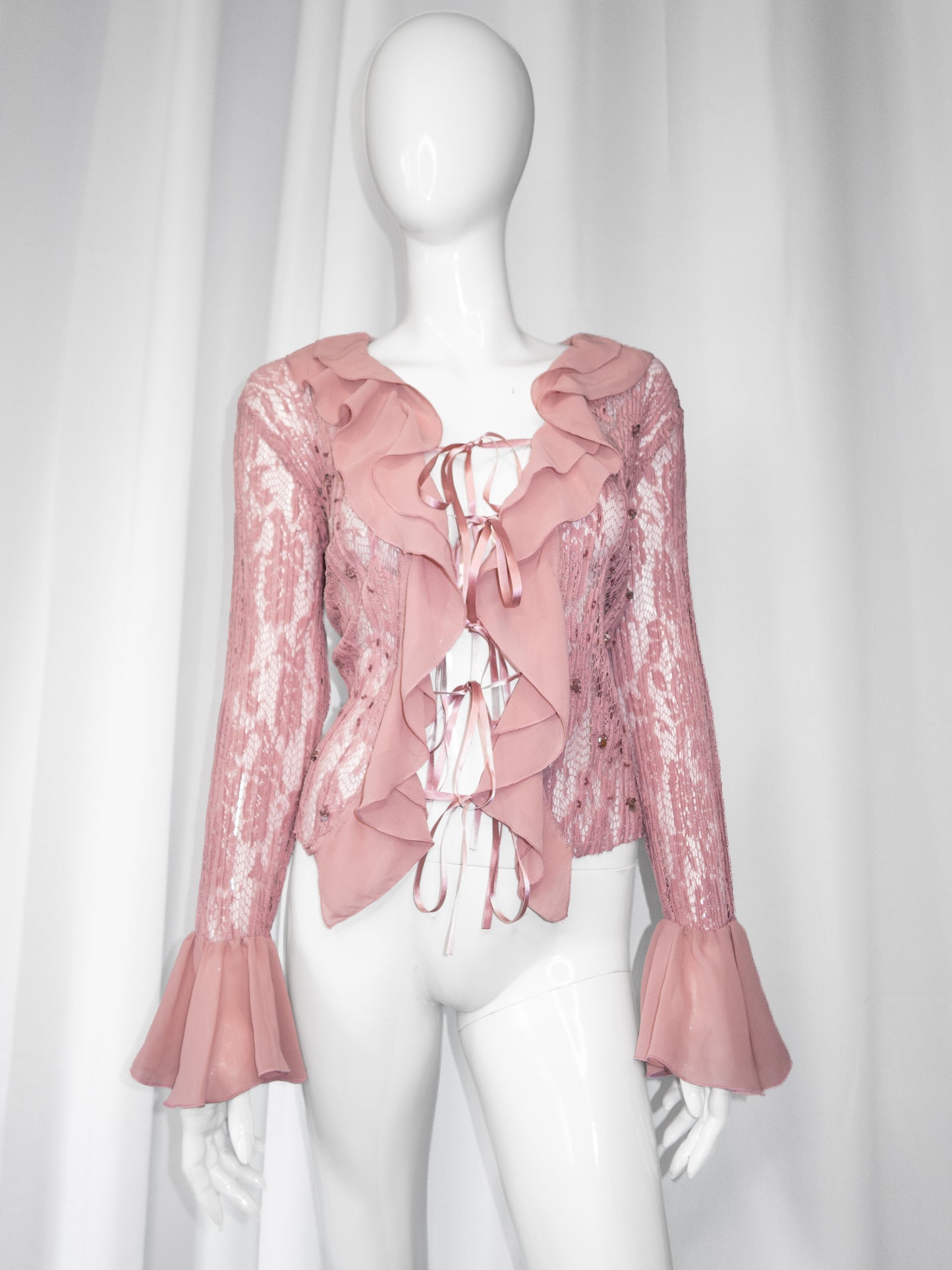 + Dust pink blouse +