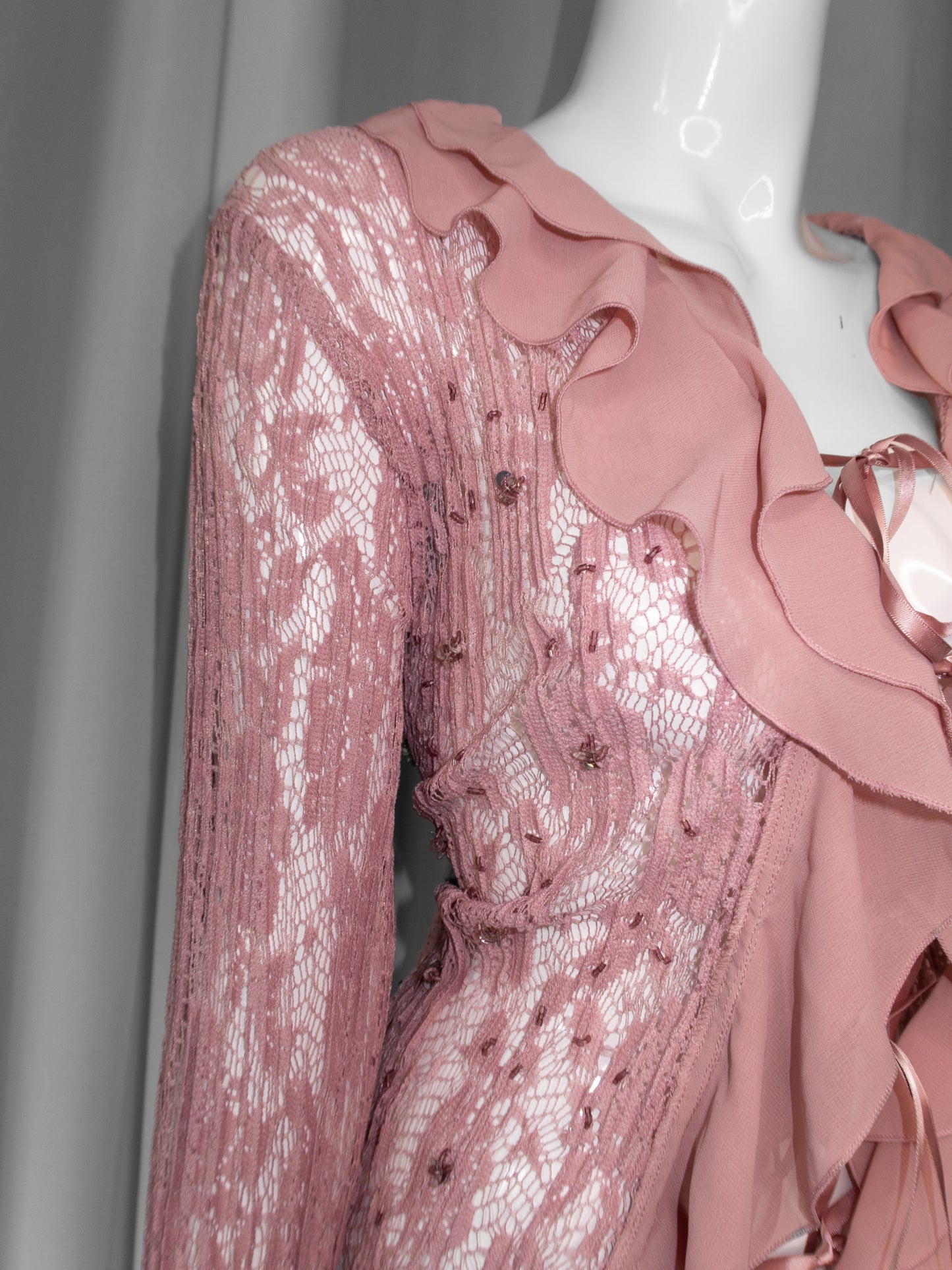+ Dust pink blouse +