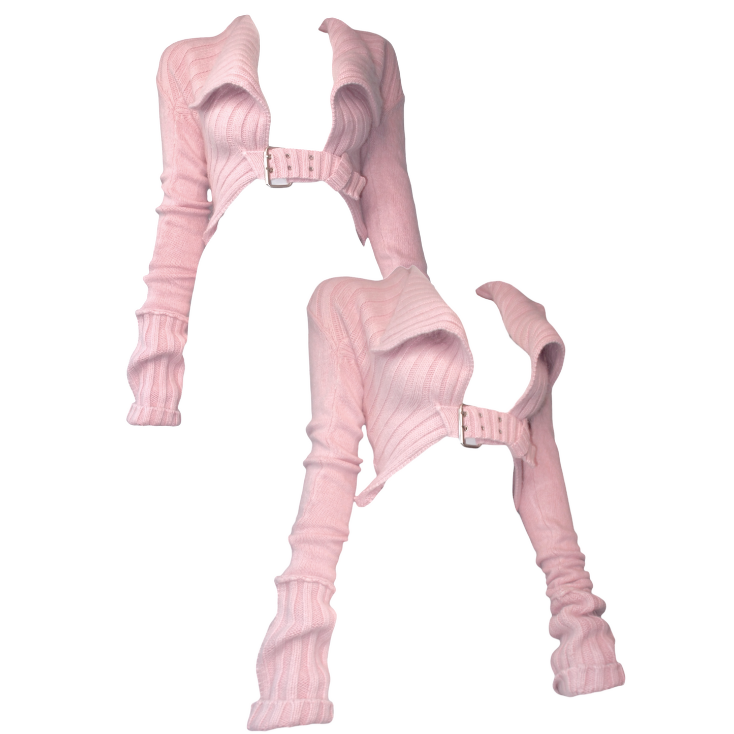 + Long sleeved baby pink bolero +