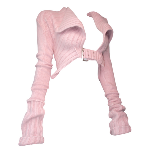 + Long sleeved baby pink bolero +
