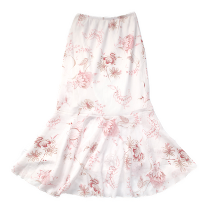 + Long mesh flower skirt +