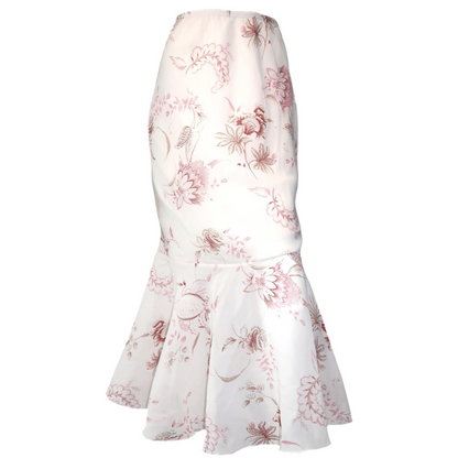 + Long mesh flower skirt +