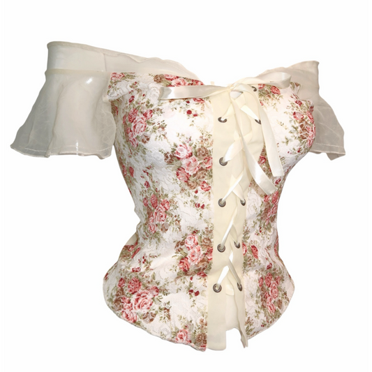 + Cream corset top +