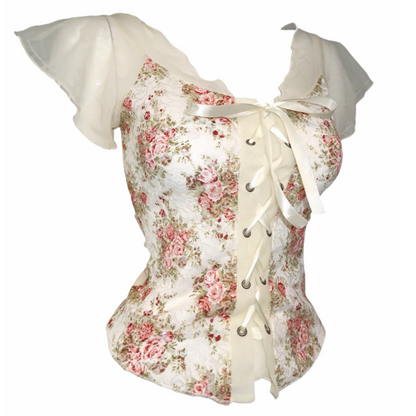 + Cream corset top +