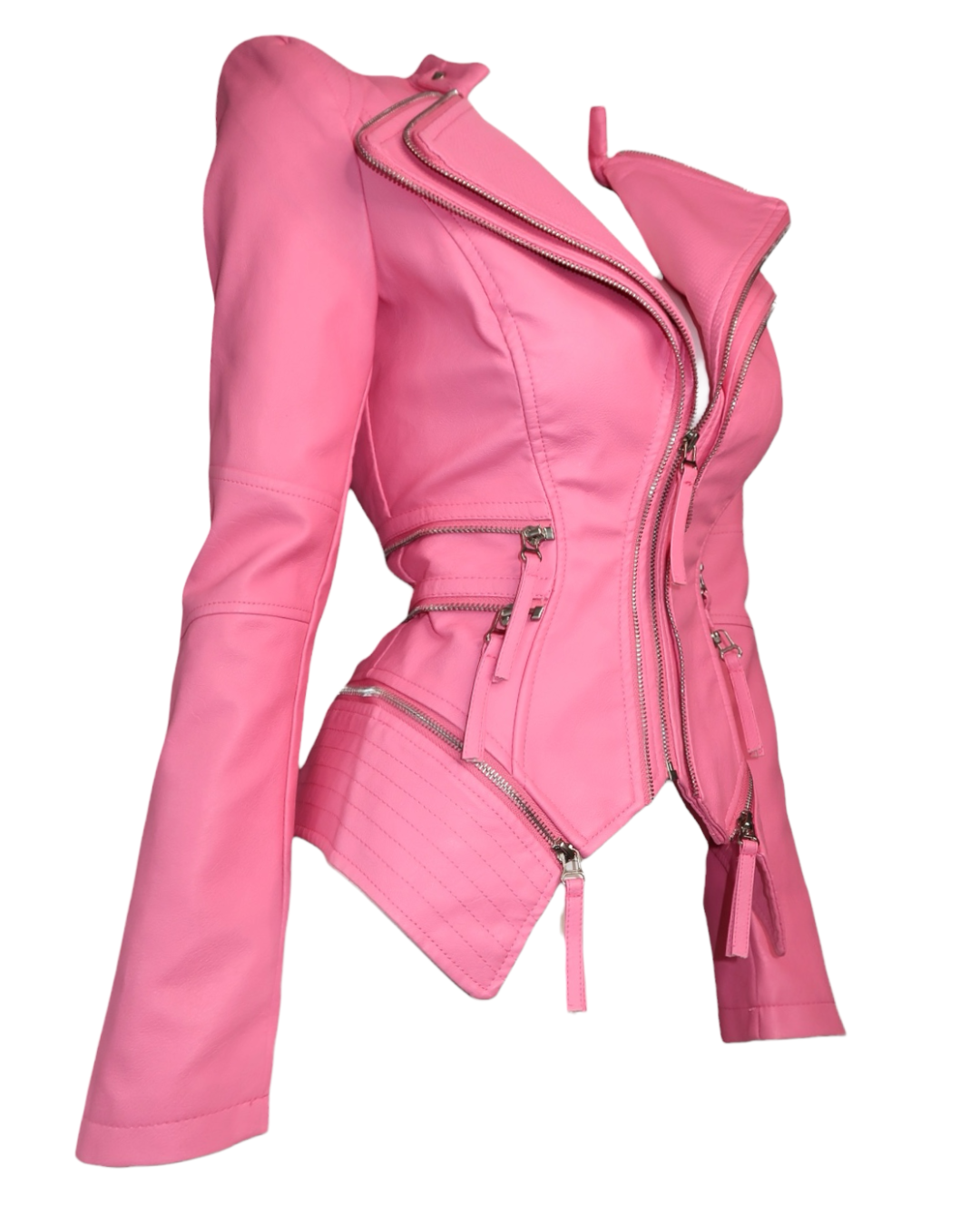 + Power shoulder jacket +