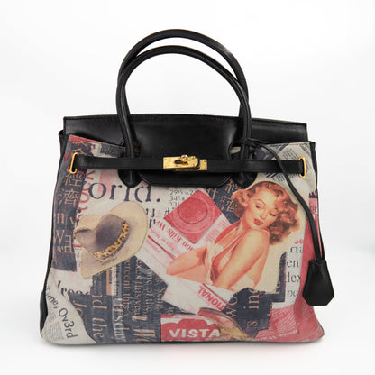 + Printed Vintage bag +