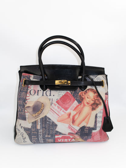 + Printed Vintage bag +