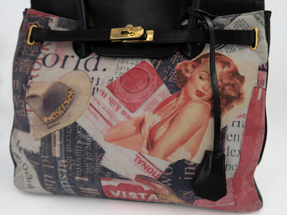 + Printed Vintage bag +