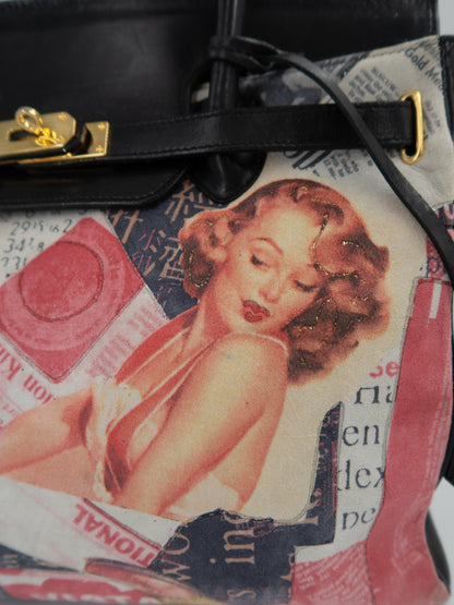 + Printed Vintage bag +