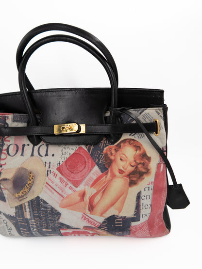 + Printed Vintage bag +