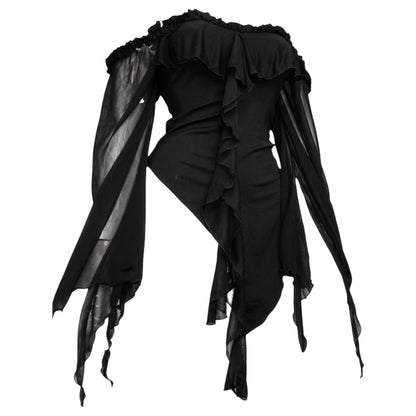 + Asymmetrical blouse +
