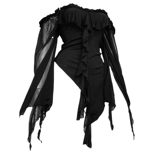 + Asymmetrical blouse +
