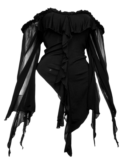 + Asymmetrical blouse +