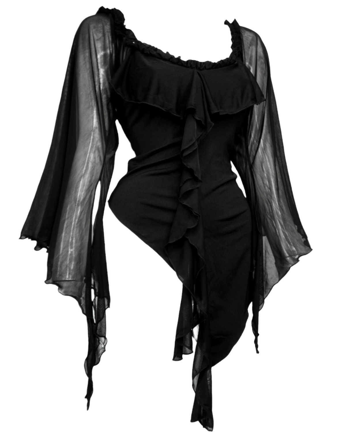 + Asymmetrical blouse +