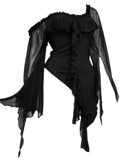 + Asymmetrical blouse +