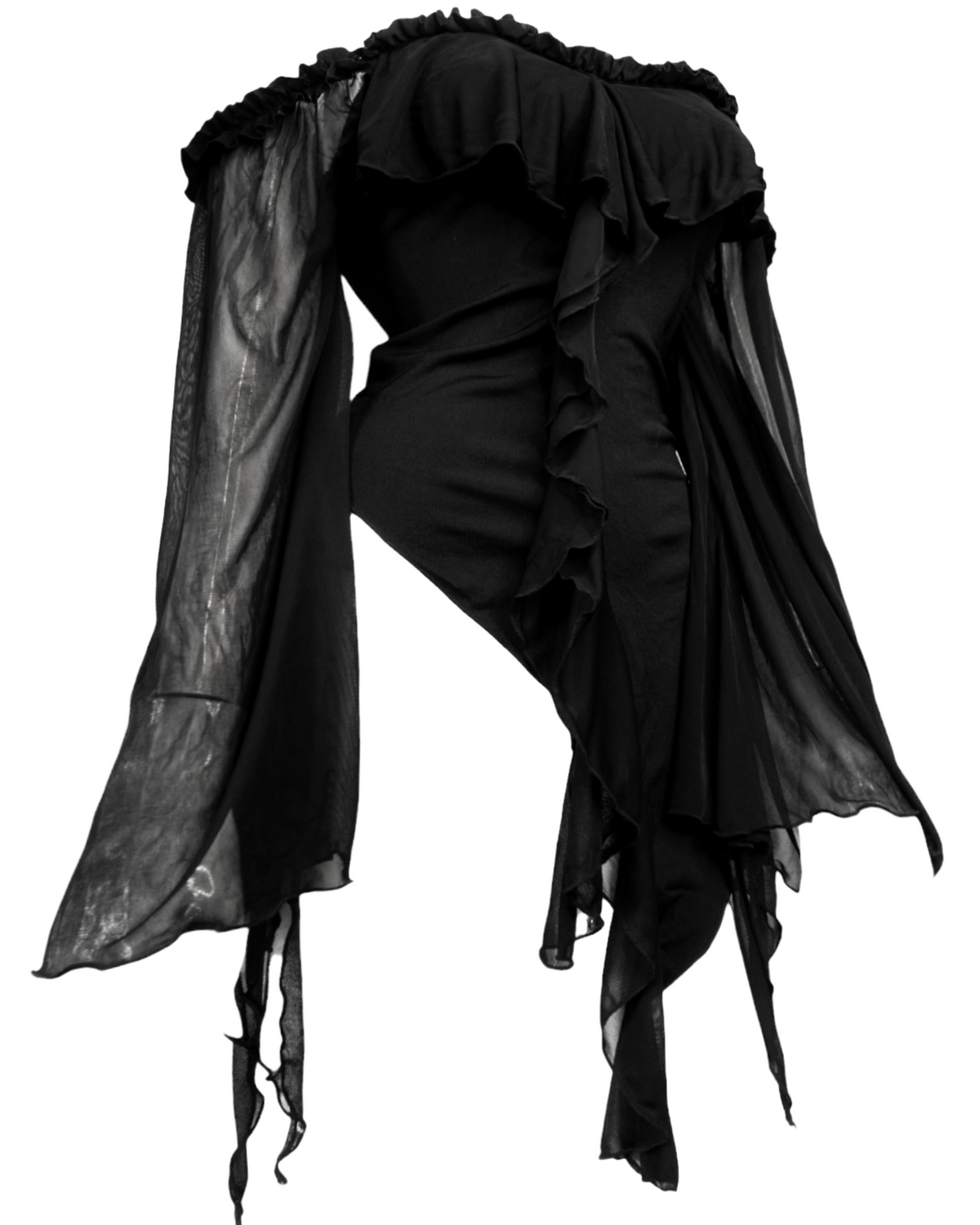 + Asymmetrical blouse +