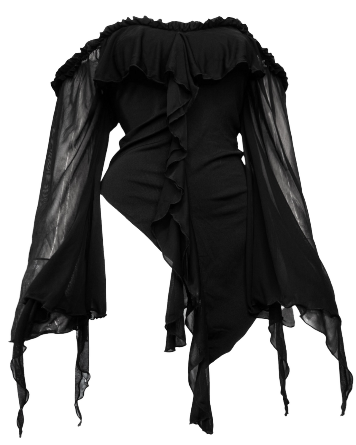 + Asymmetrical blouse +