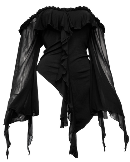 + Asymmetrical blouse +