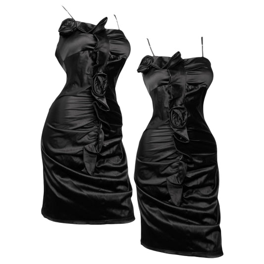 + Rose tube dress +