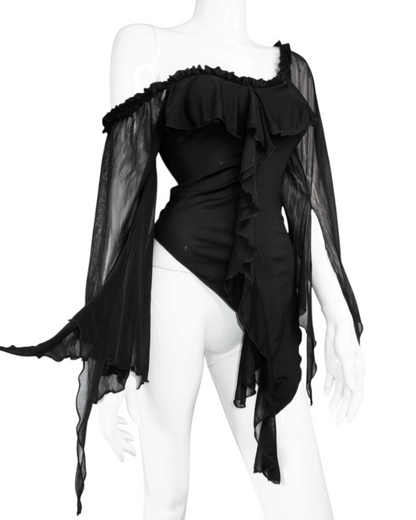 + Asymmetrical blouse +