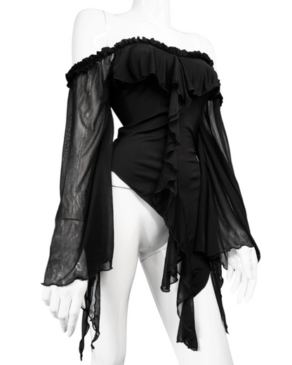 + Asymmetrical blouse +
