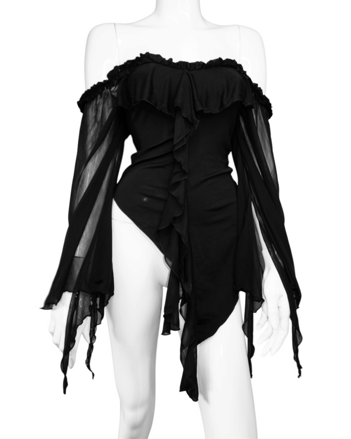 + Asymmetrical blouse +