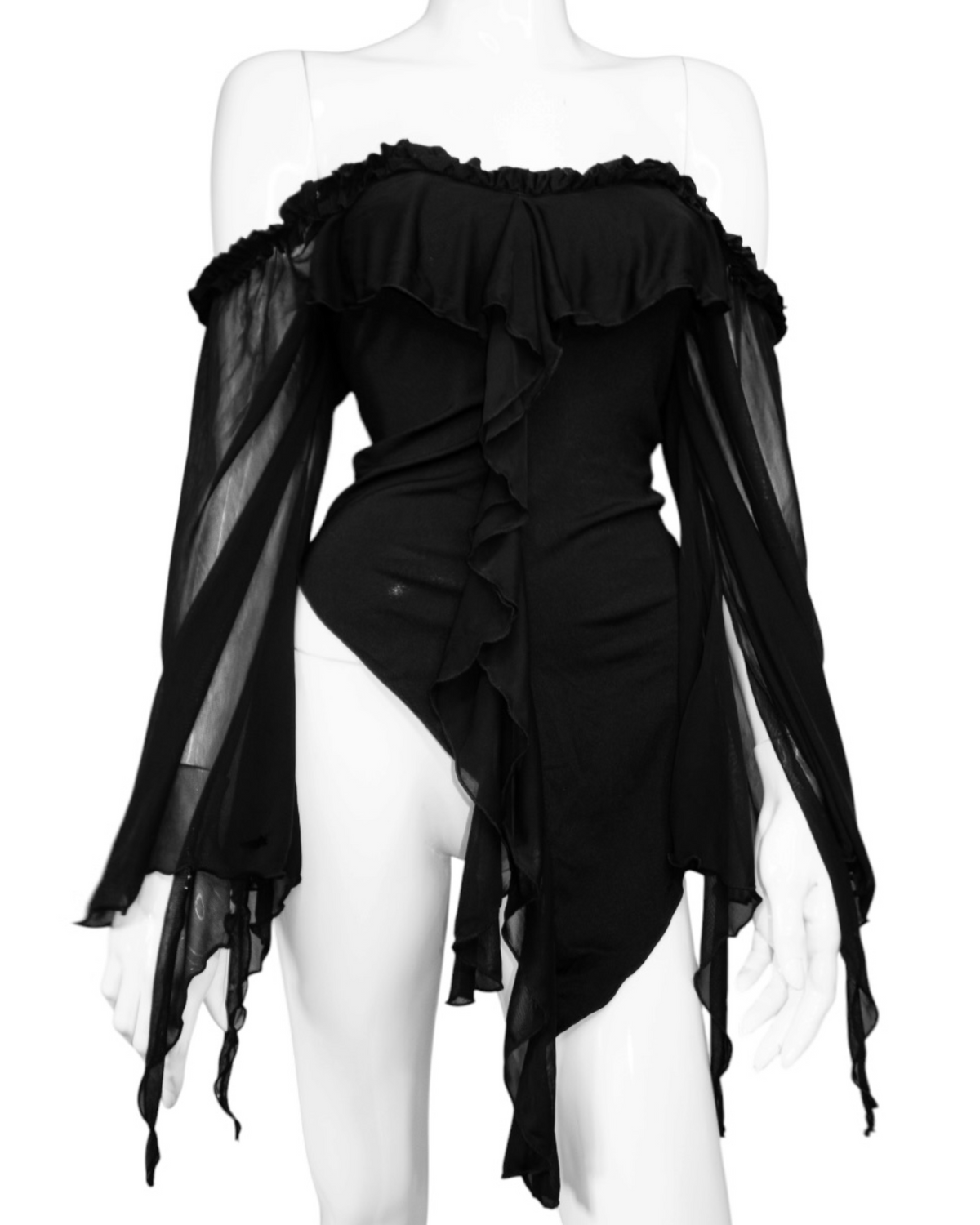 + Asymmetrical blouse +