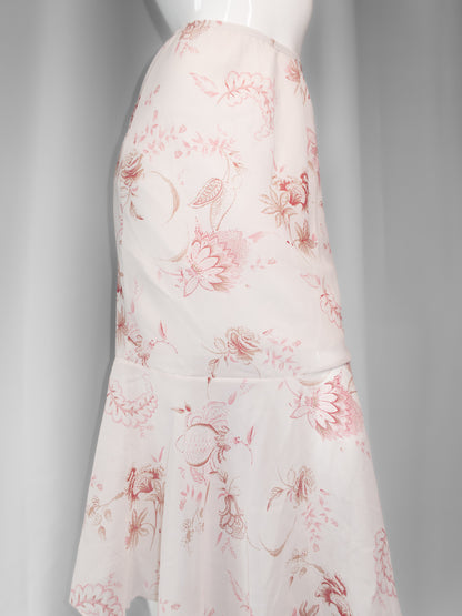 + Long mesh flower skirt +
