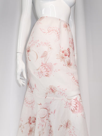+ Long mesh flower skirt +
