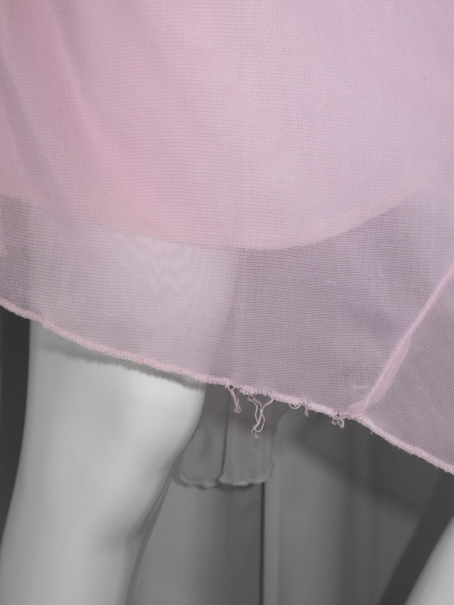 + Mesh pink tube dress +