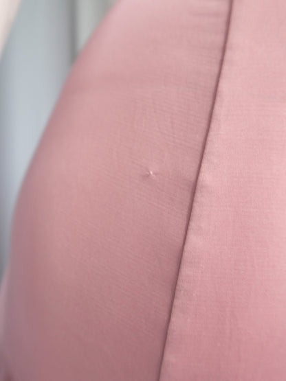 + Asymmetrical pink tube dress +