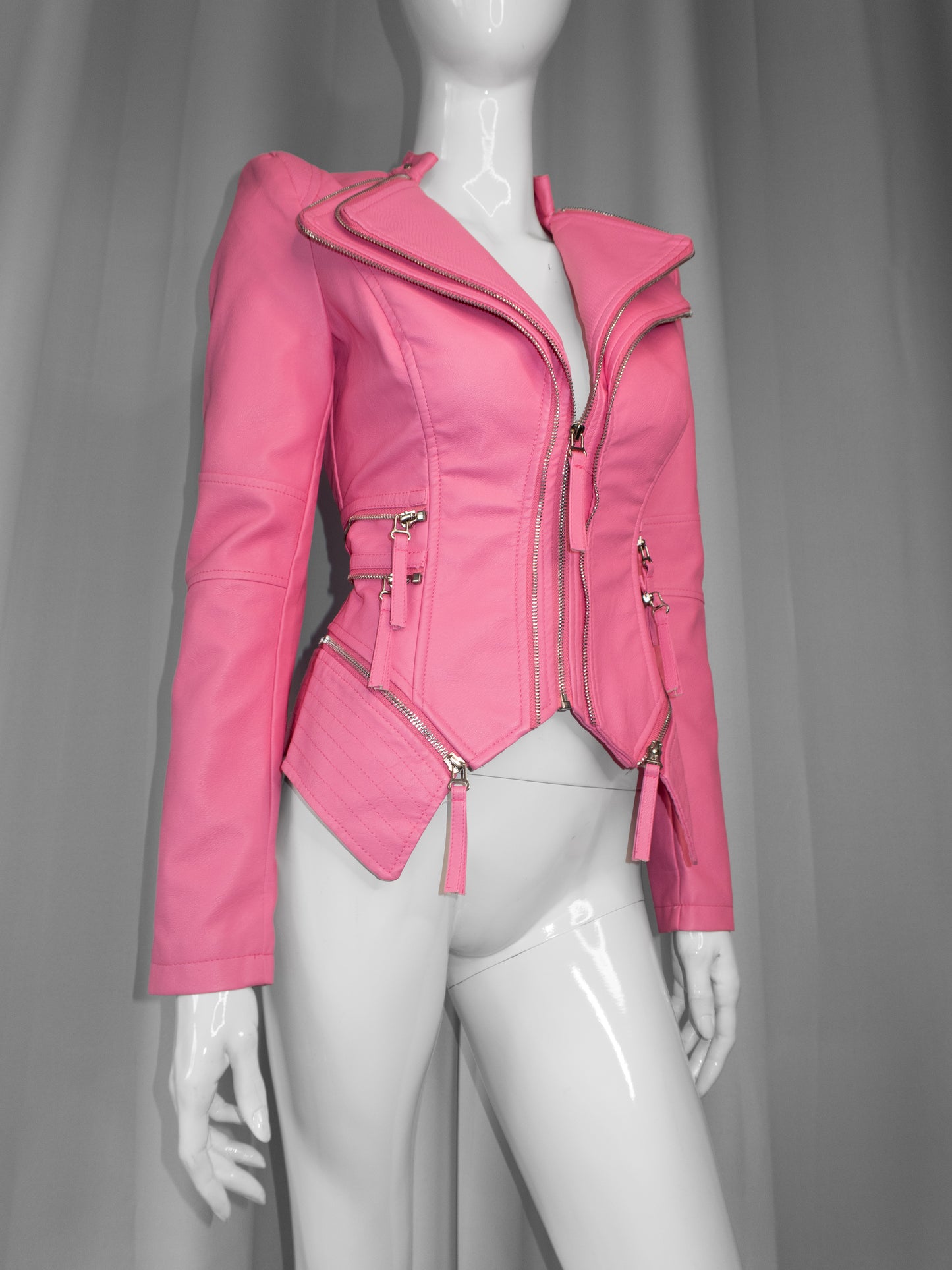 + Power shoulder jacket +