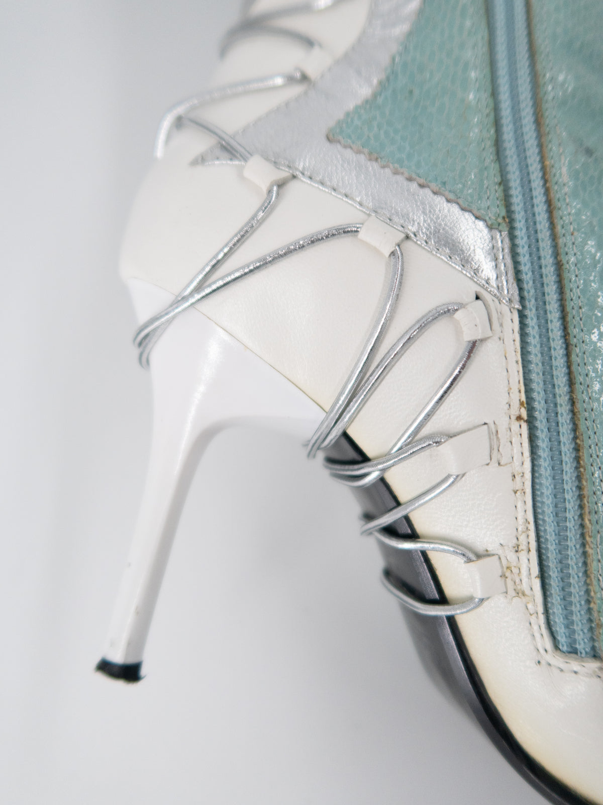 + Vintage mint boots +