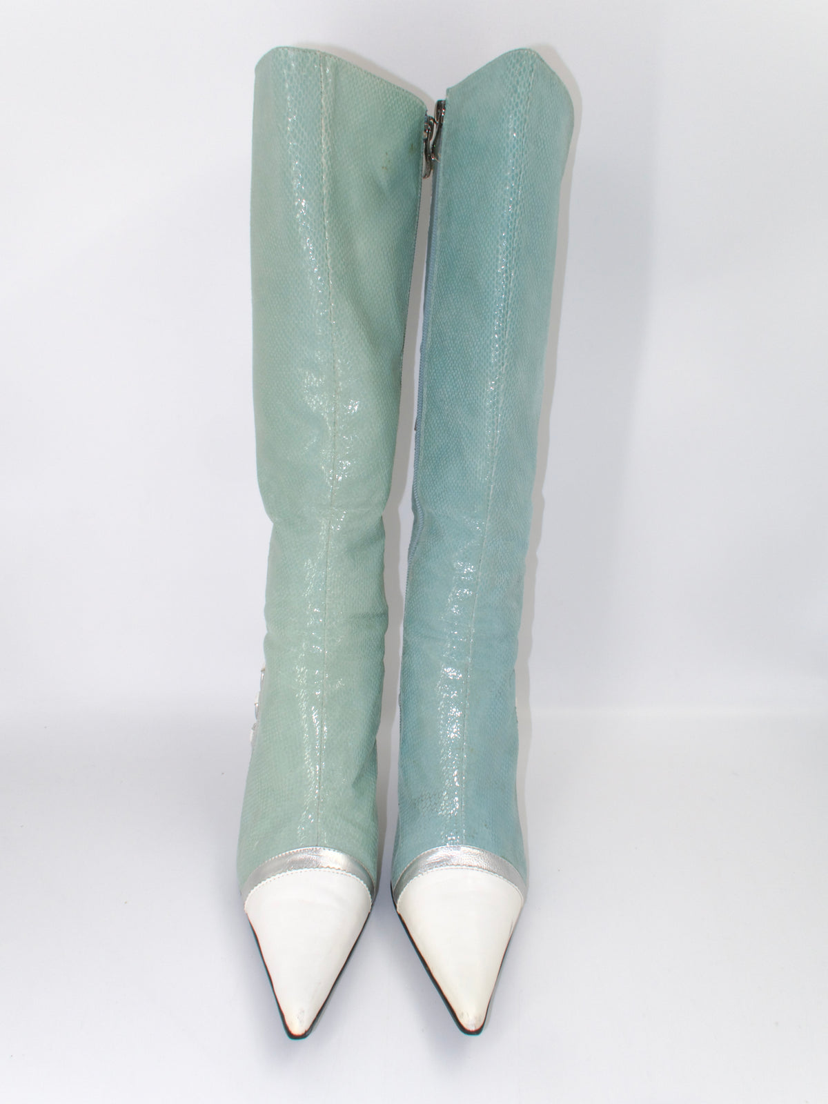 + Vintage mint boots +