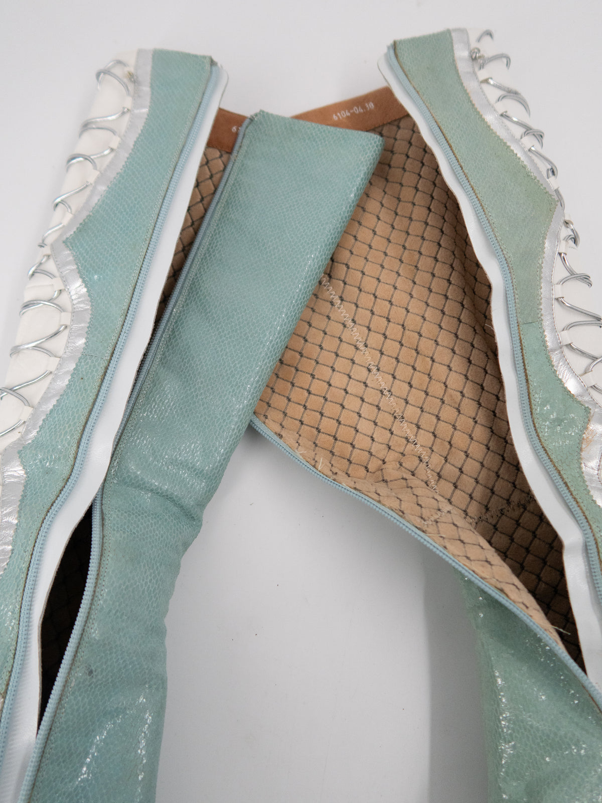 + Vintage mint boots +