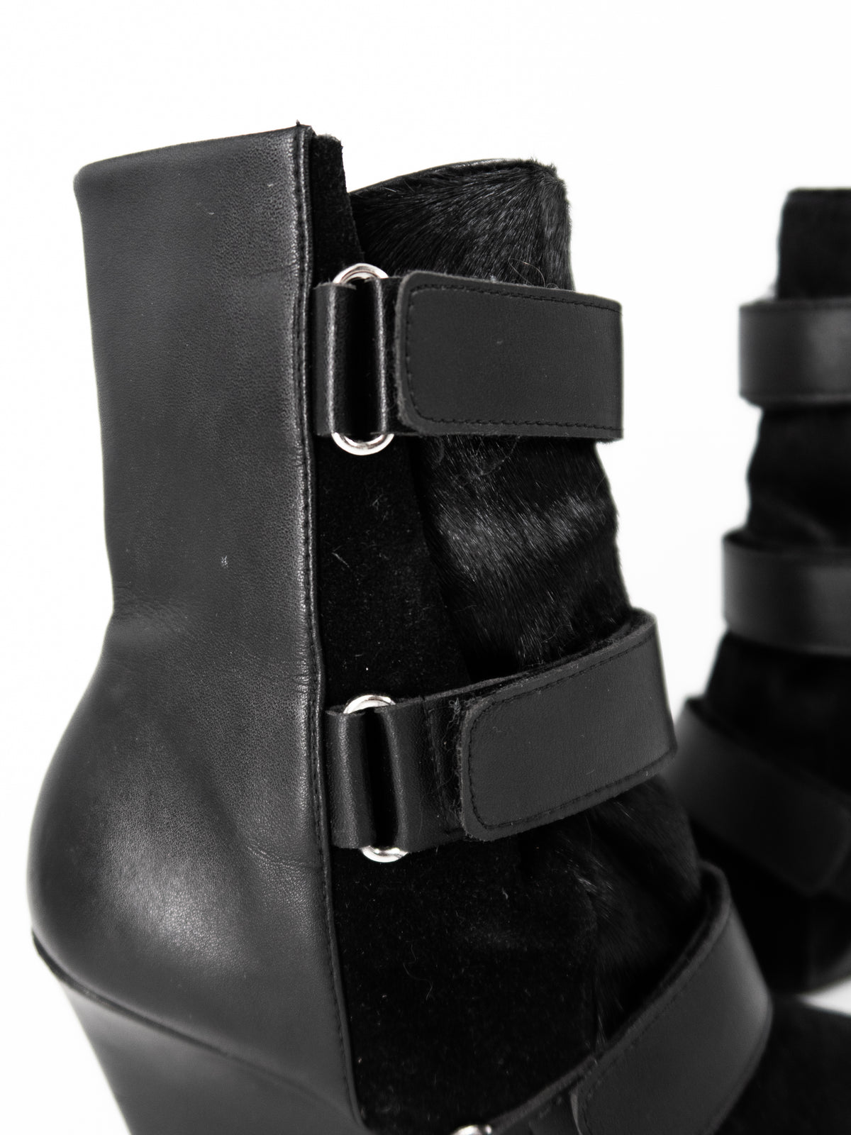 + Isabel Marant Scarlet Pony Wedges FW 2013 +