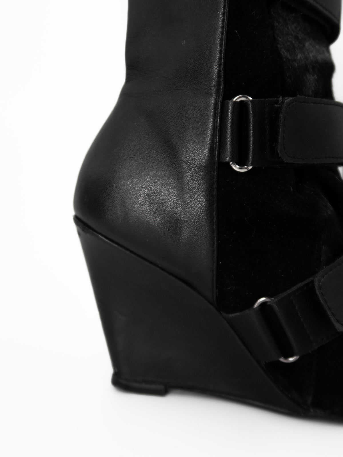 + Isabel Marant Scarlet Pony Wedges FW 2013 +