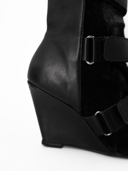 + Isabel Marant Scarlet Pony Wedges FW 2013 +