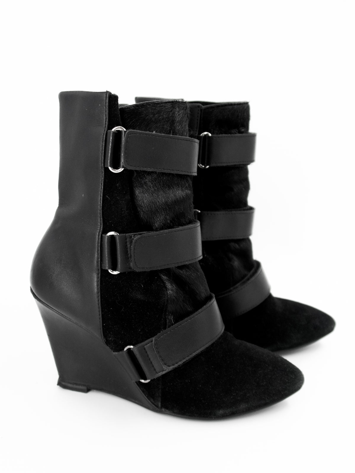 + Isabel Marant Scarlet Pony Wedges FW 2013 +