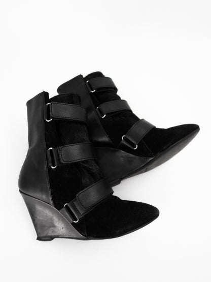+ Isabel Marant Scarlet Pony Wedges FW 2013 +